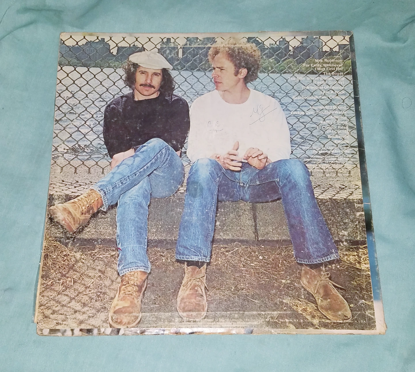 Simon and Garfunkel's Greatest Hits Near Mint Vinyl LP - photo 5