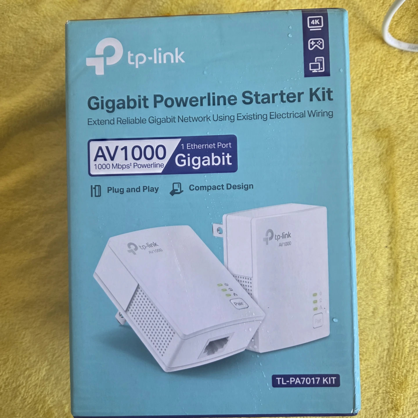 TP-Link Gigabit Powerline AV1000 Starter Kit
