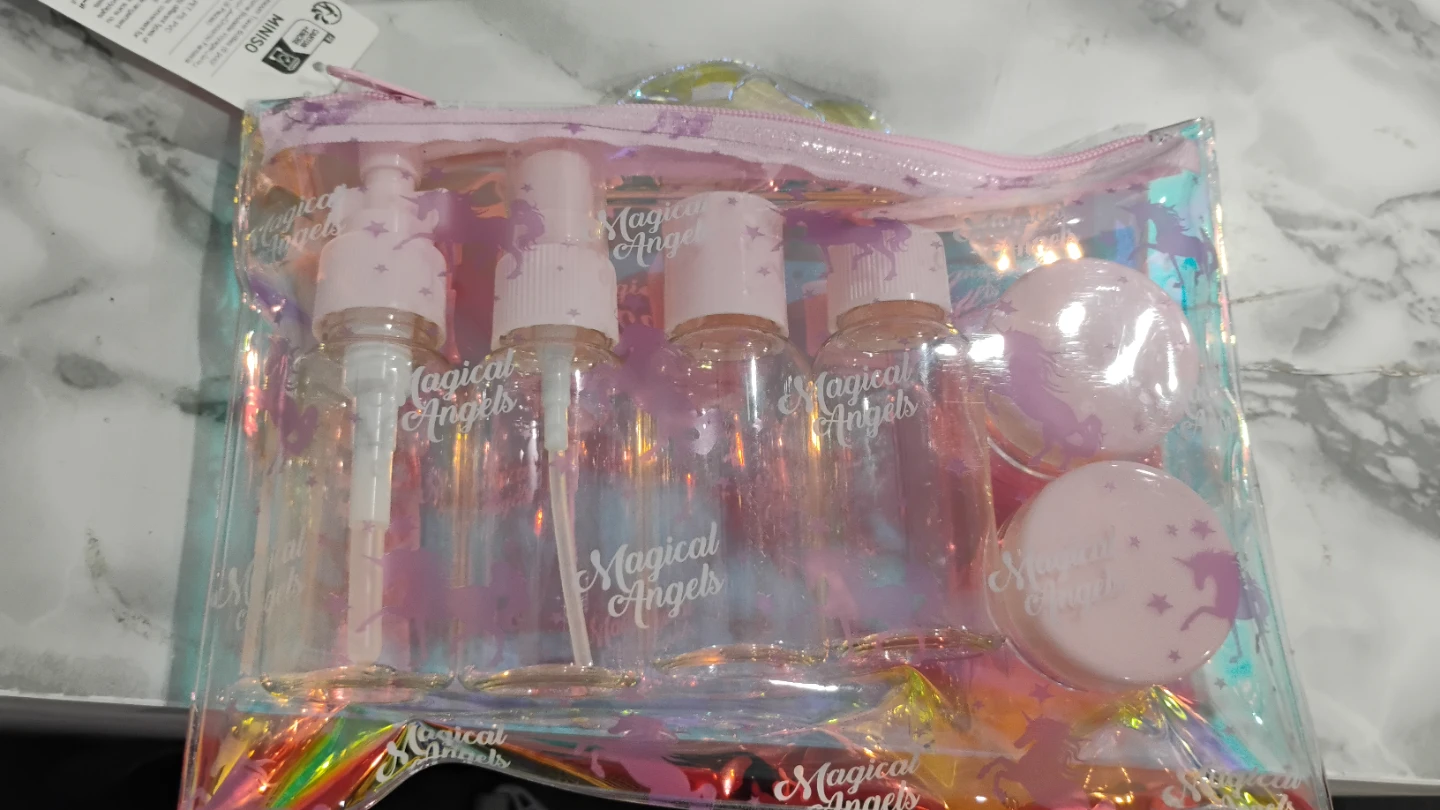 MINISO Fantasy Unicorn Travel Bottle Set (6 pcs) - photo 2