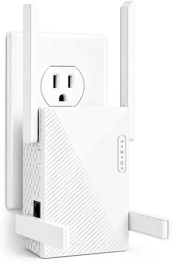 WiFi Extender Signal Booster (White)