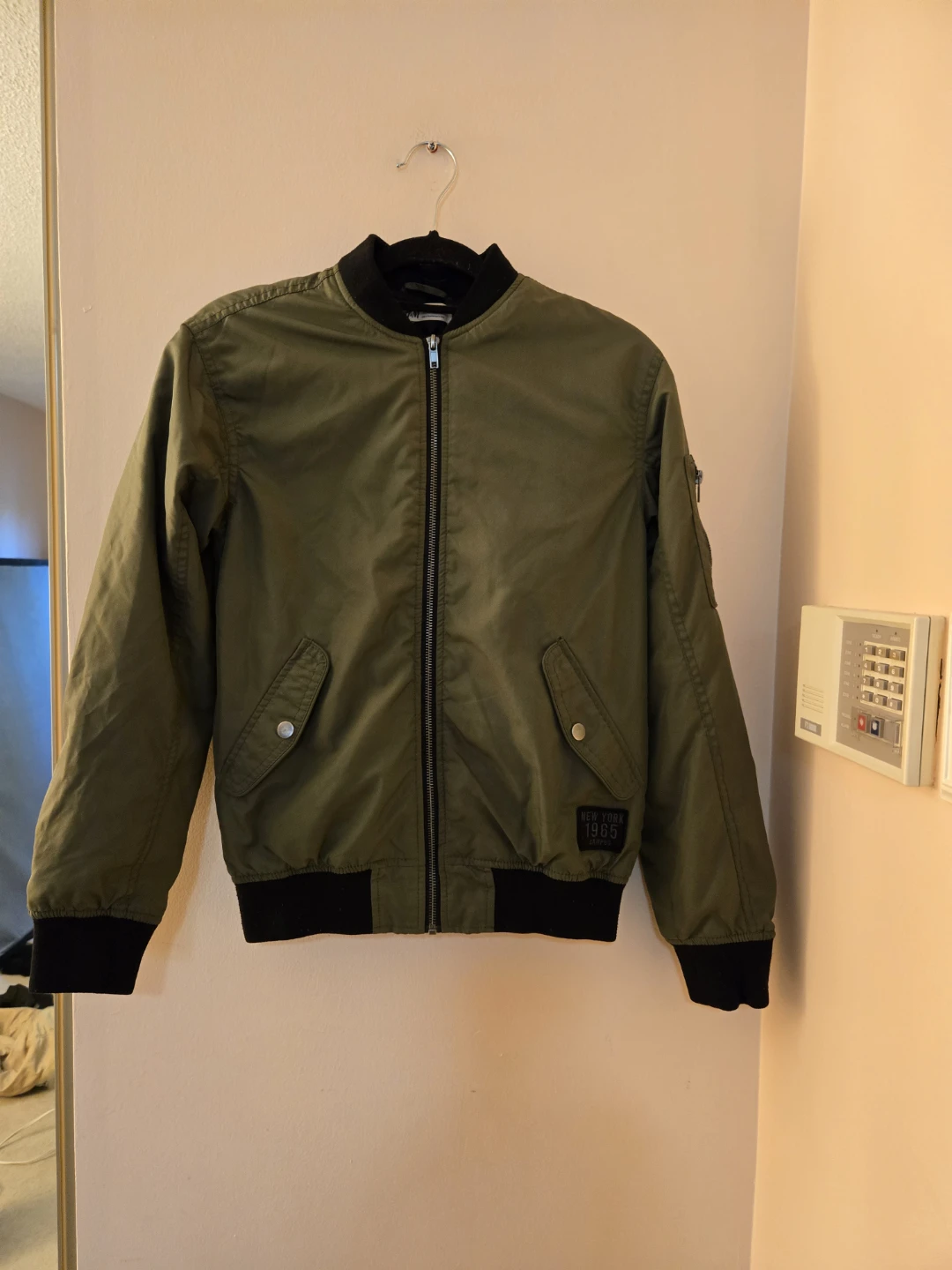 3 Bomber Jacket Bundle (Beige, Green, Black)
