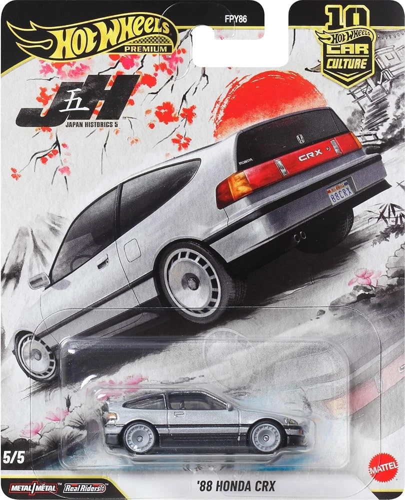 Hot Wheels Hotwheels Premium  and jdm 1988 88 Honda CRX - photo 4