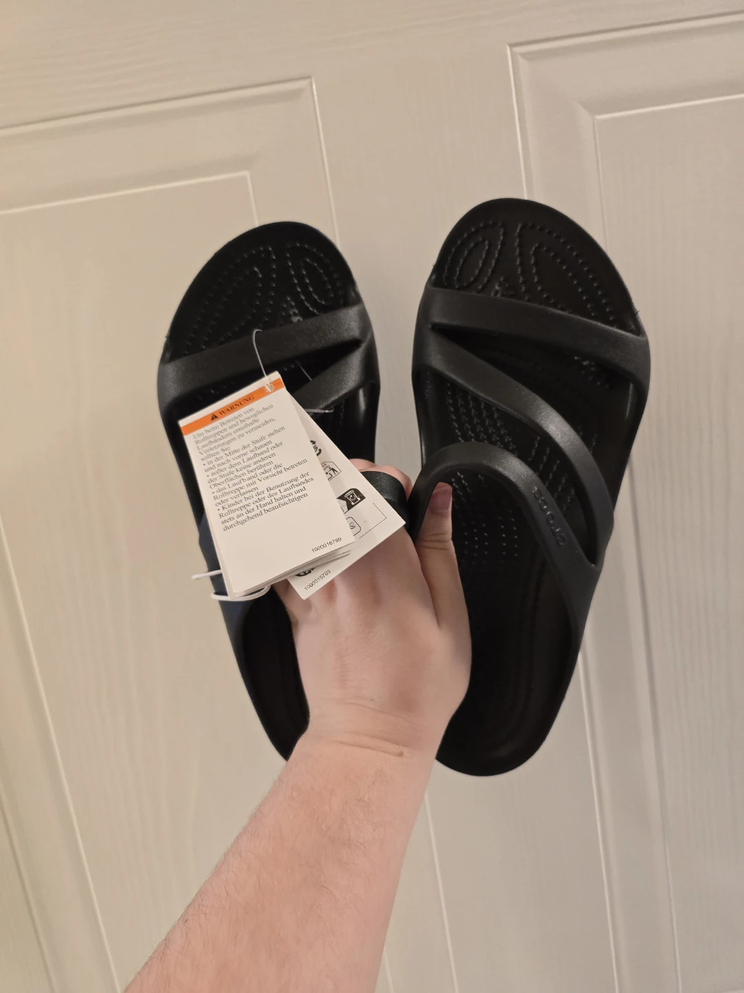 Crocs Women's Black Sandals