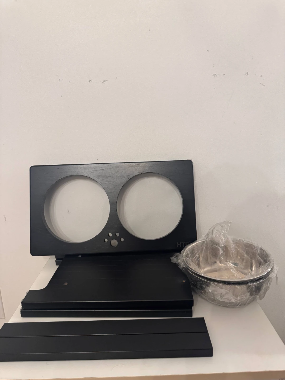 Double Pet Feeder Bowl Stand - photo 2
