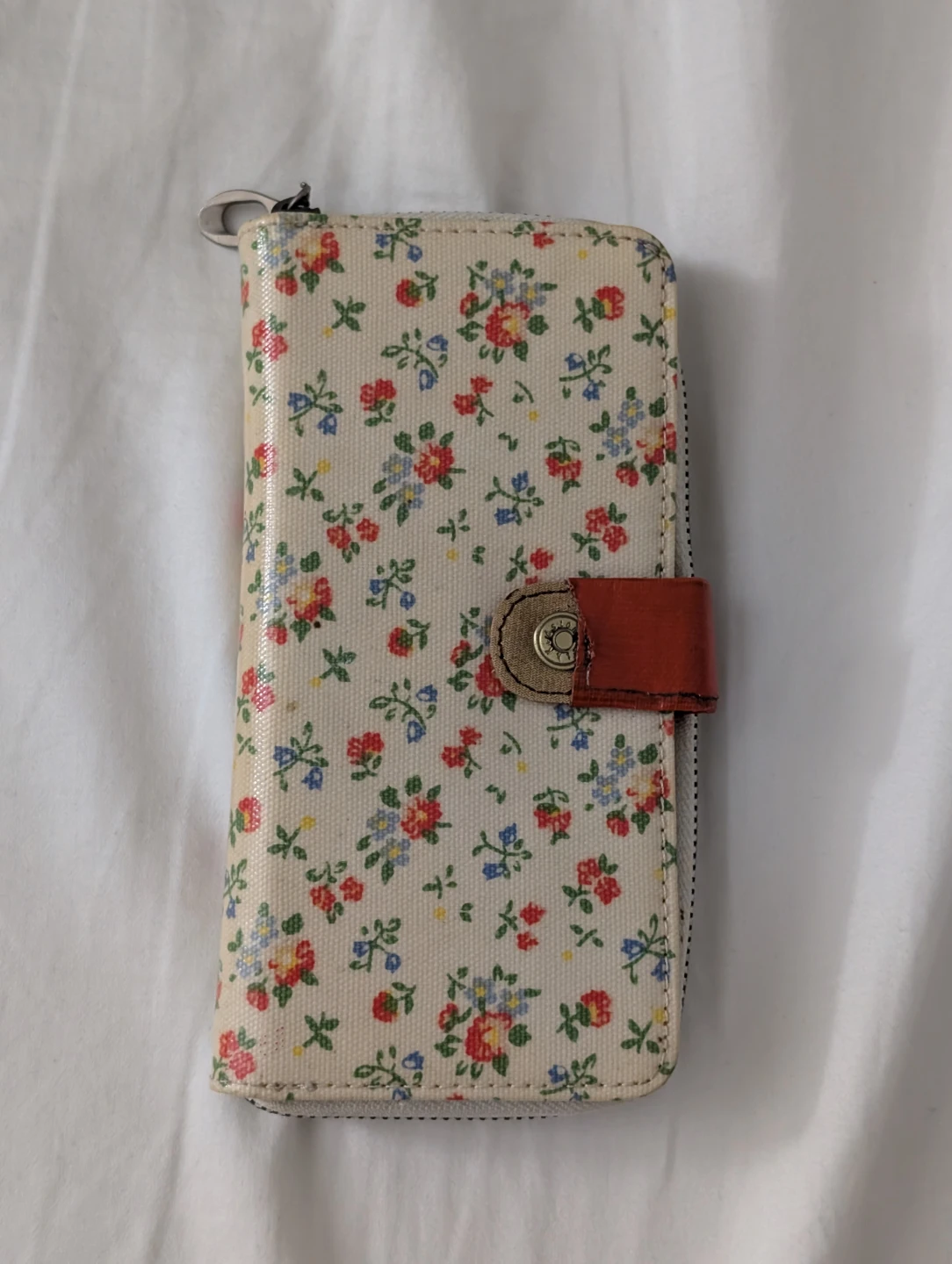 Cath Kidston Cute Floral Zip-Around Wallet Purse