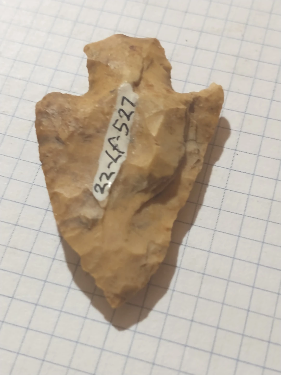 Stone Arrowhead #1 - 2" long - photo 2