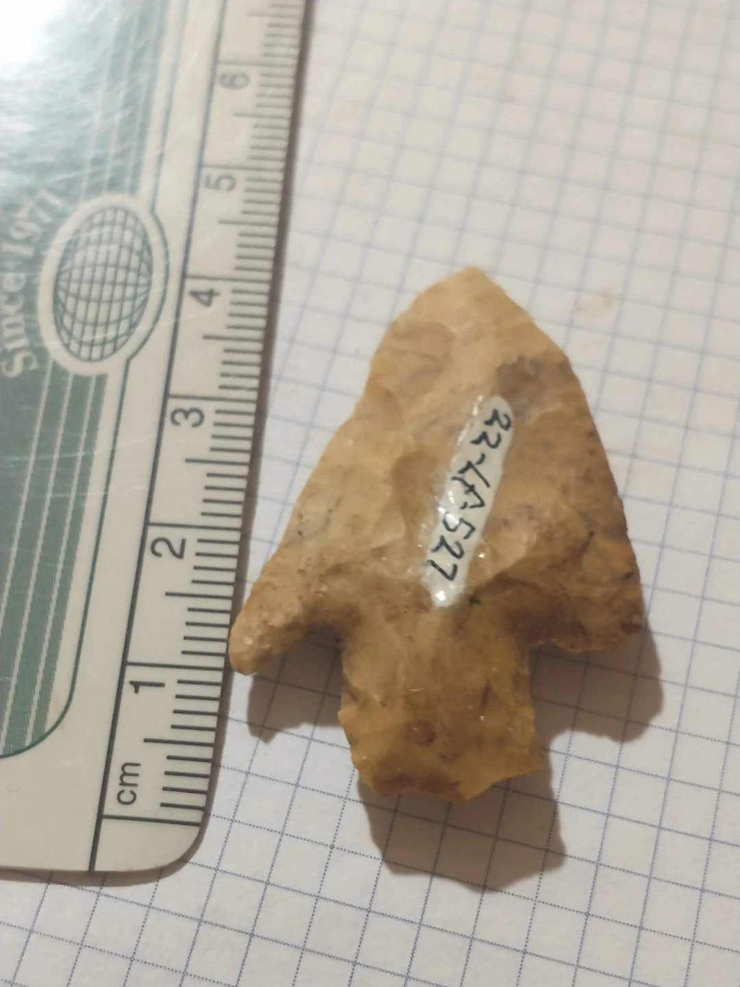 Stone Arrowhead #1 - 2" long - photo 3