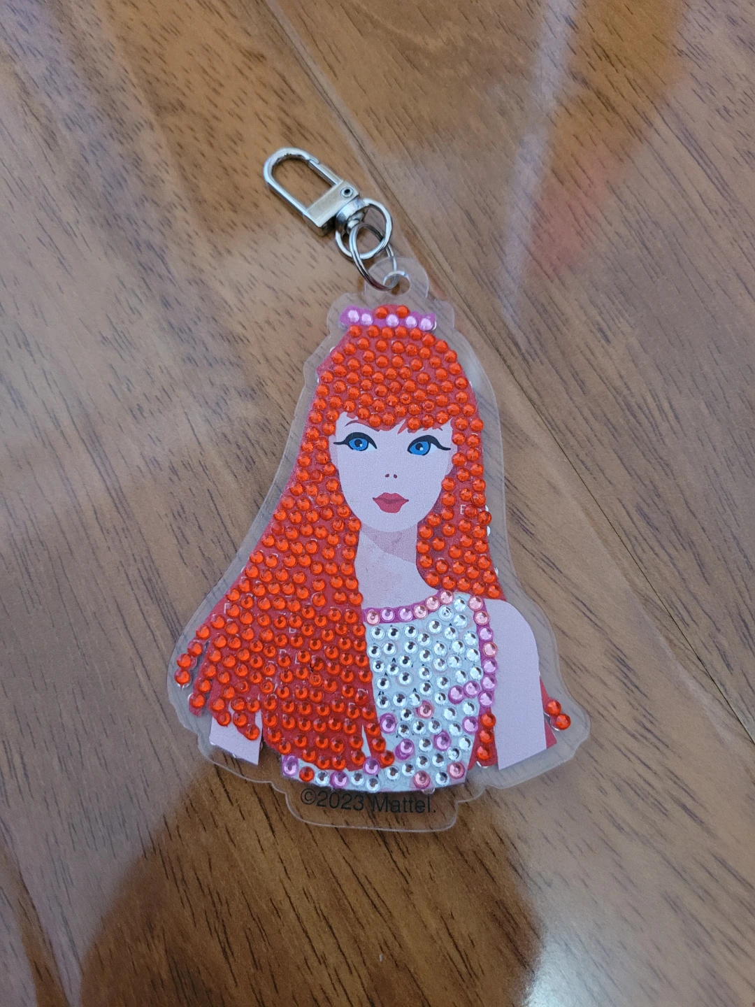 Barbie Rhinestone Keychain
