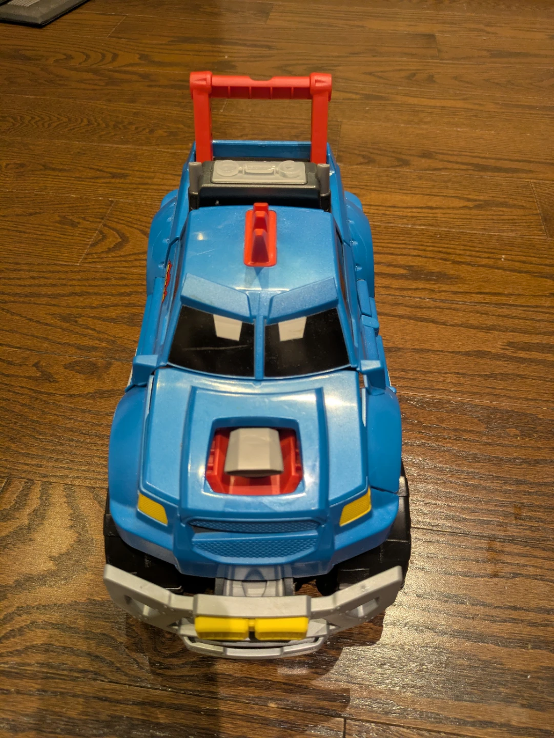 EUC Demo Duke Crashing and Transforming Vehicle