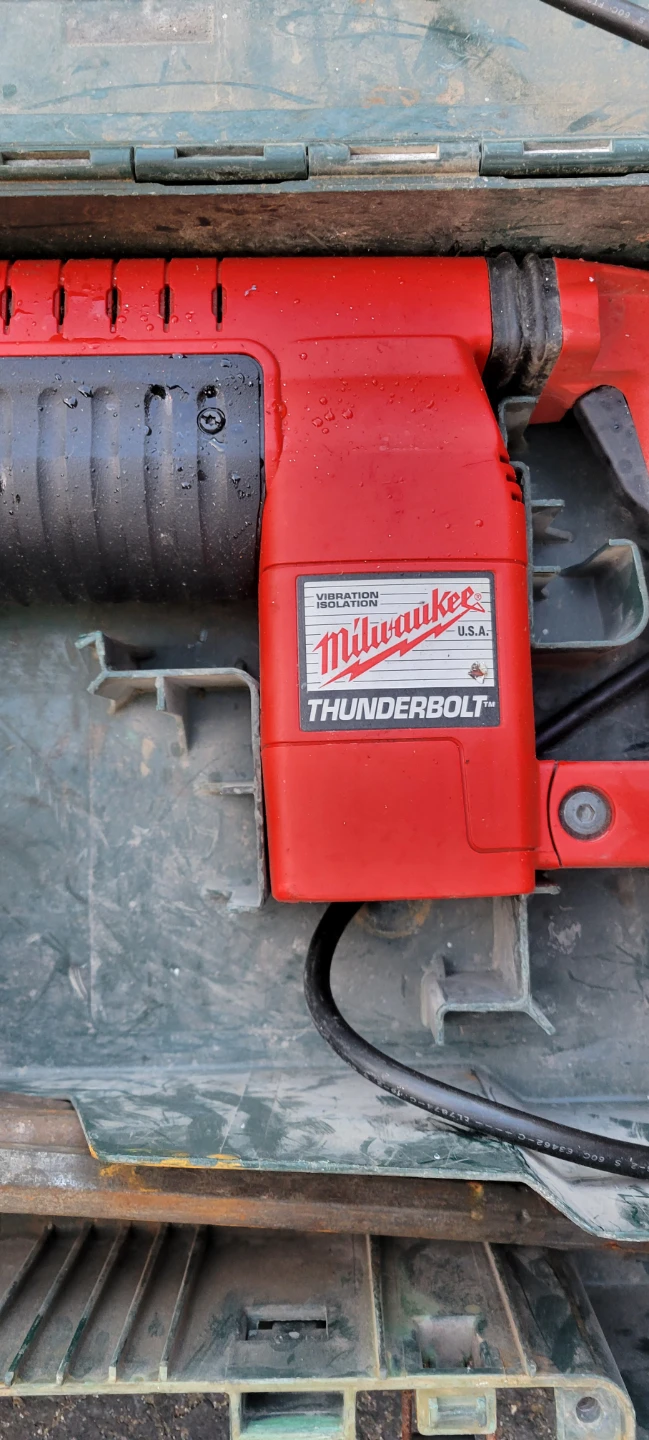 Milwaukee Thunderbold Rotary Hammer