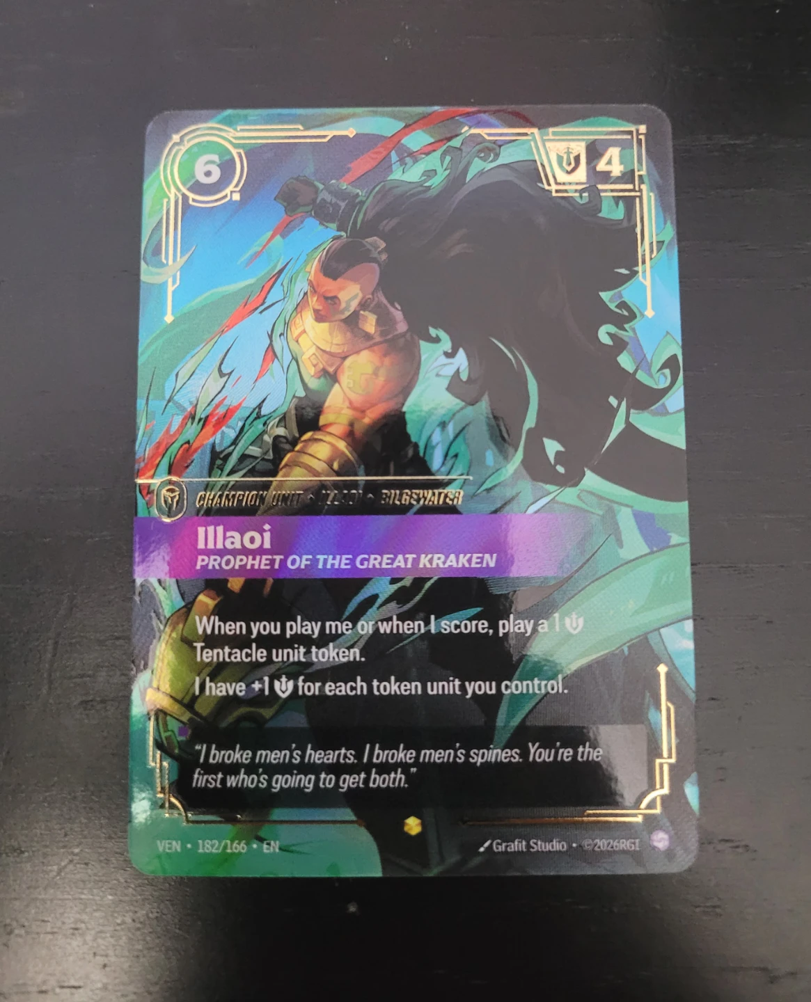 Riftbound Overnumbered Illaoi 182/166 - Accepting Offers