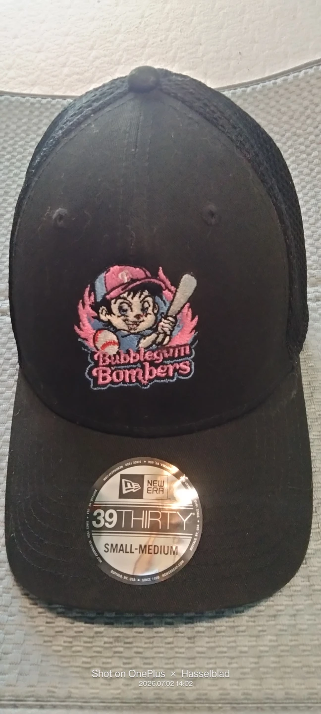 New Era 39THIRTY Bubblegum Bombers Cap Small-Medium