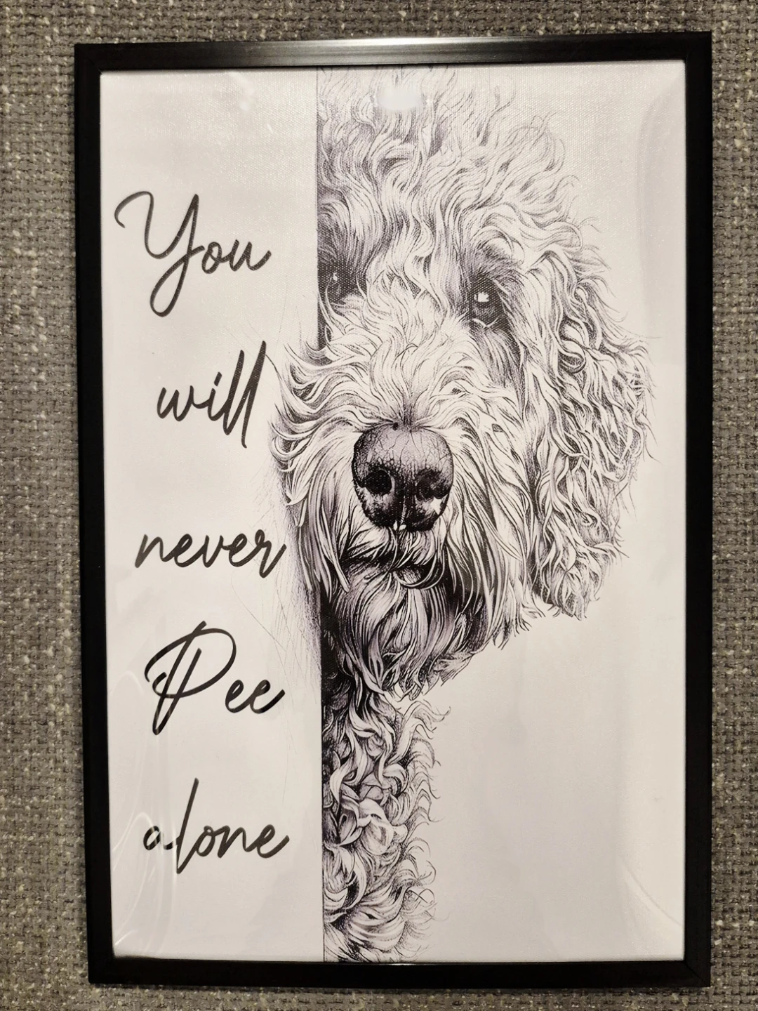 Wall Art Print on Canvas Framed 11"×17" - photo 2