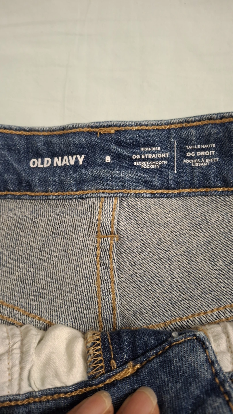 Old Navy High-Rise OG Straight Denim Shorts Size 8 - photo 5
