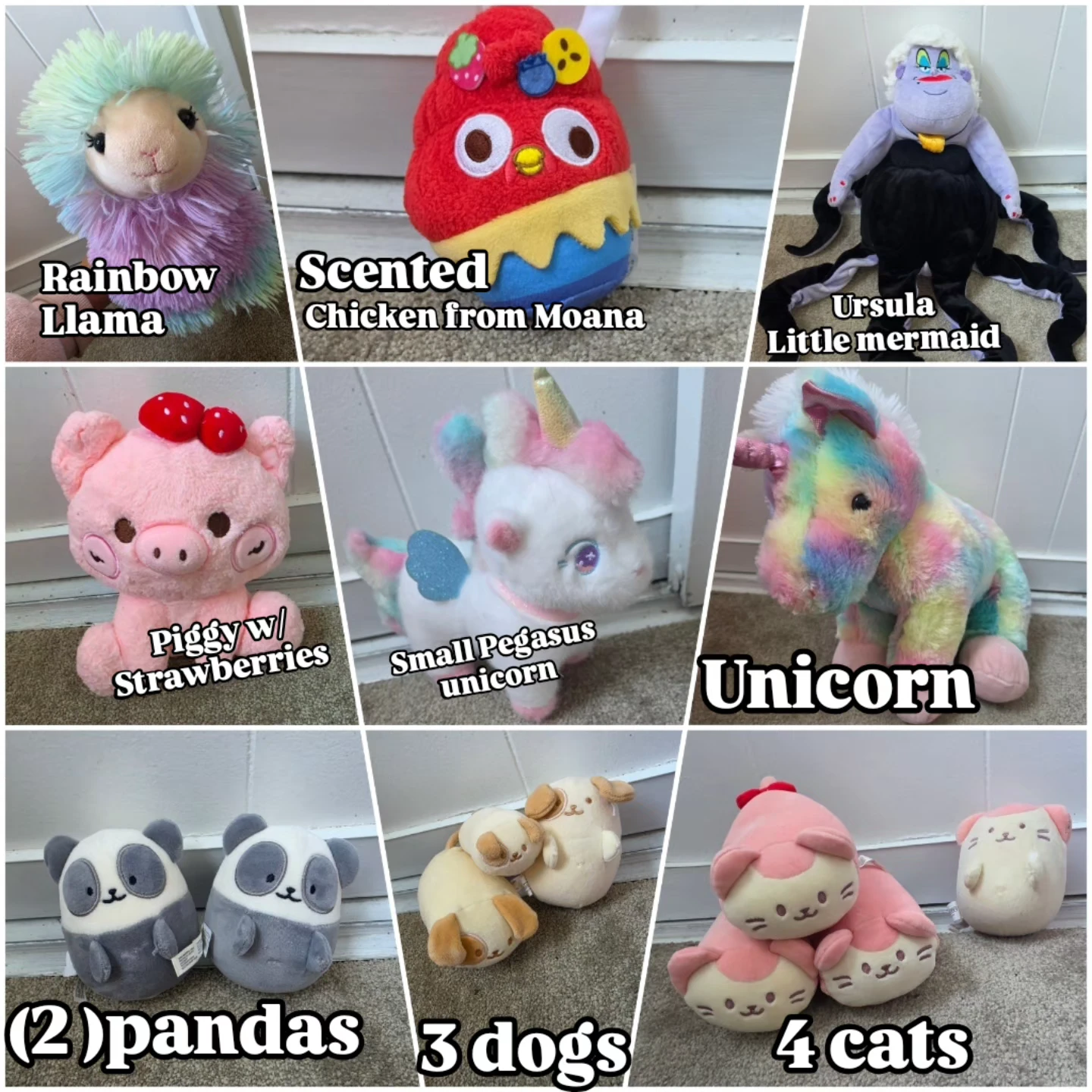 Plushie Lot ! or individual sale