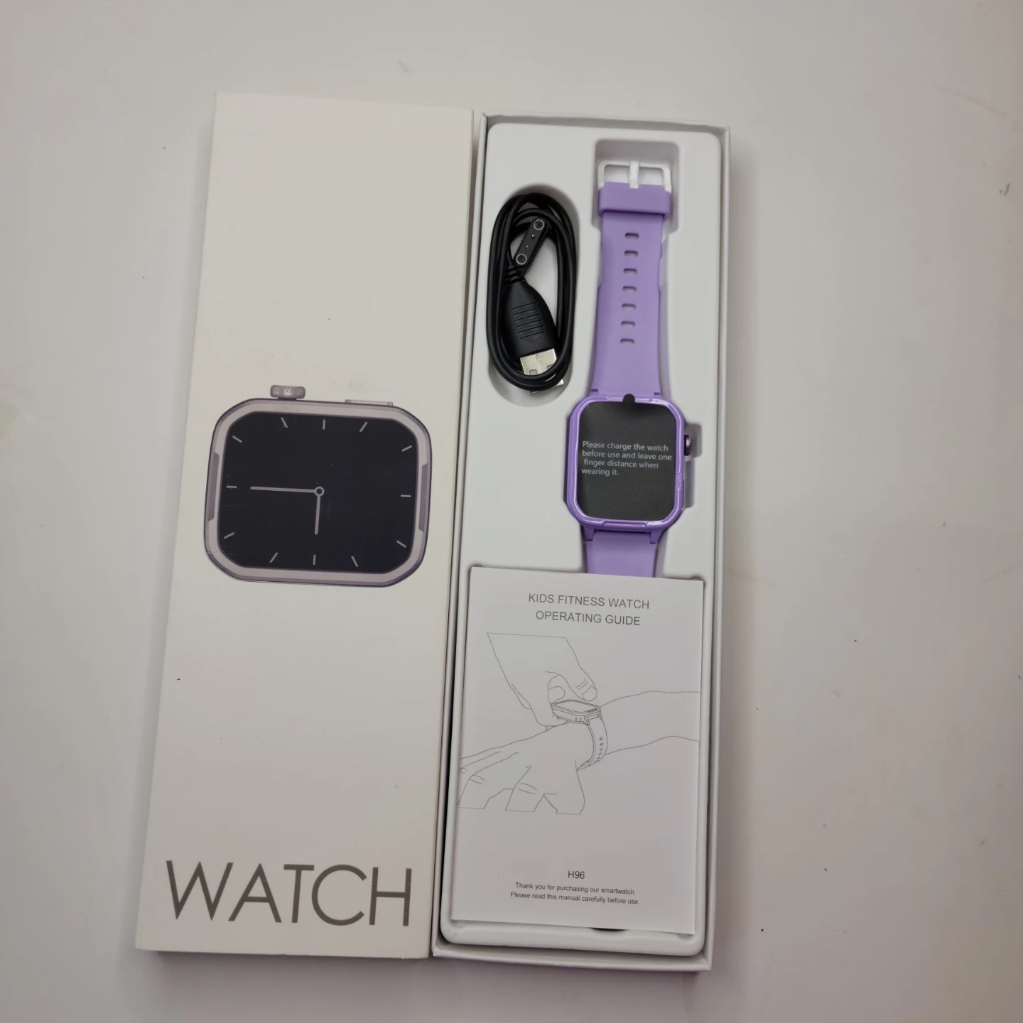Kids Fitness Watch H96 - Purple - photo 2