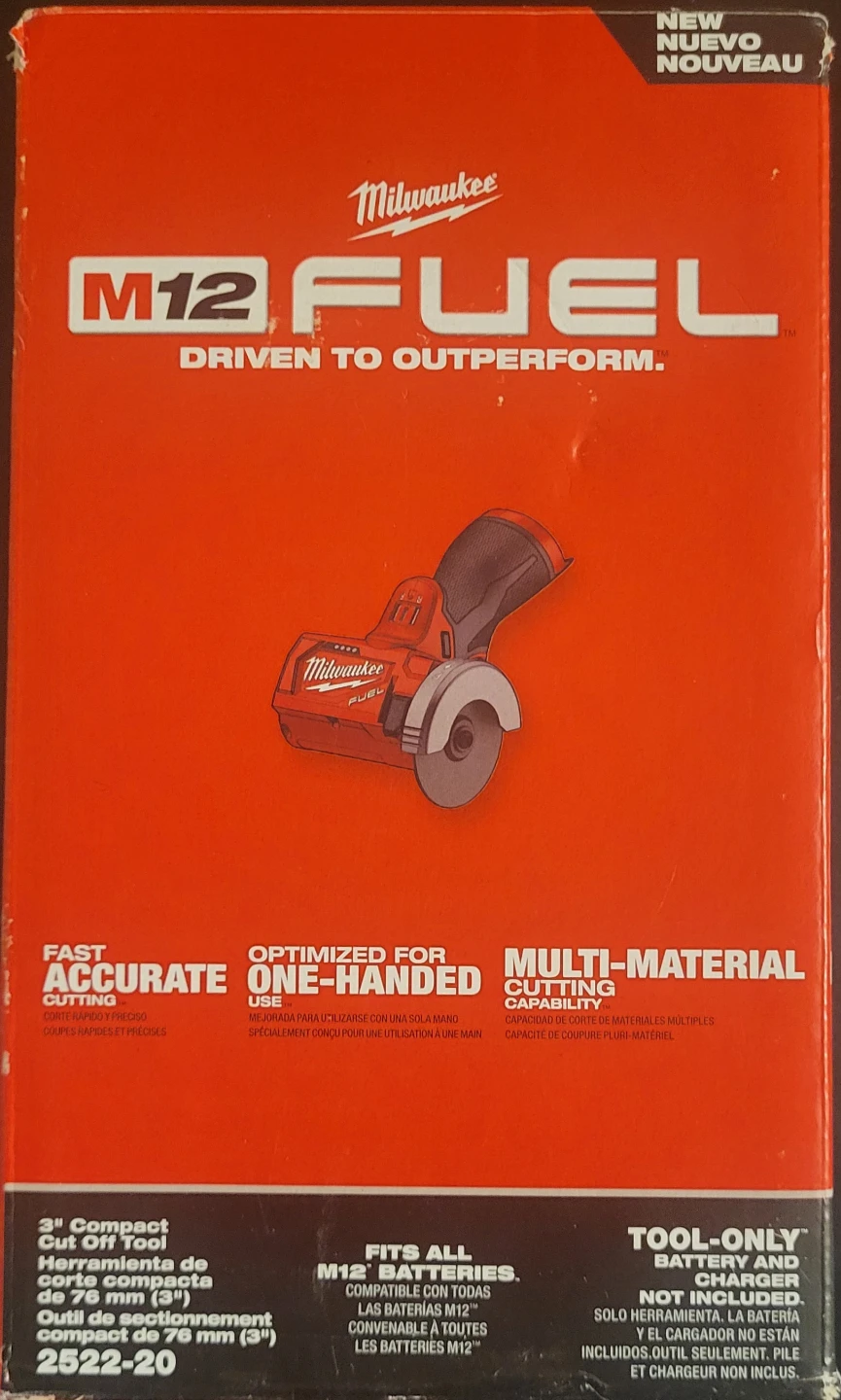Milwaukee M12 FUEL 3" Compact Cut Off Tool (Tool Only)