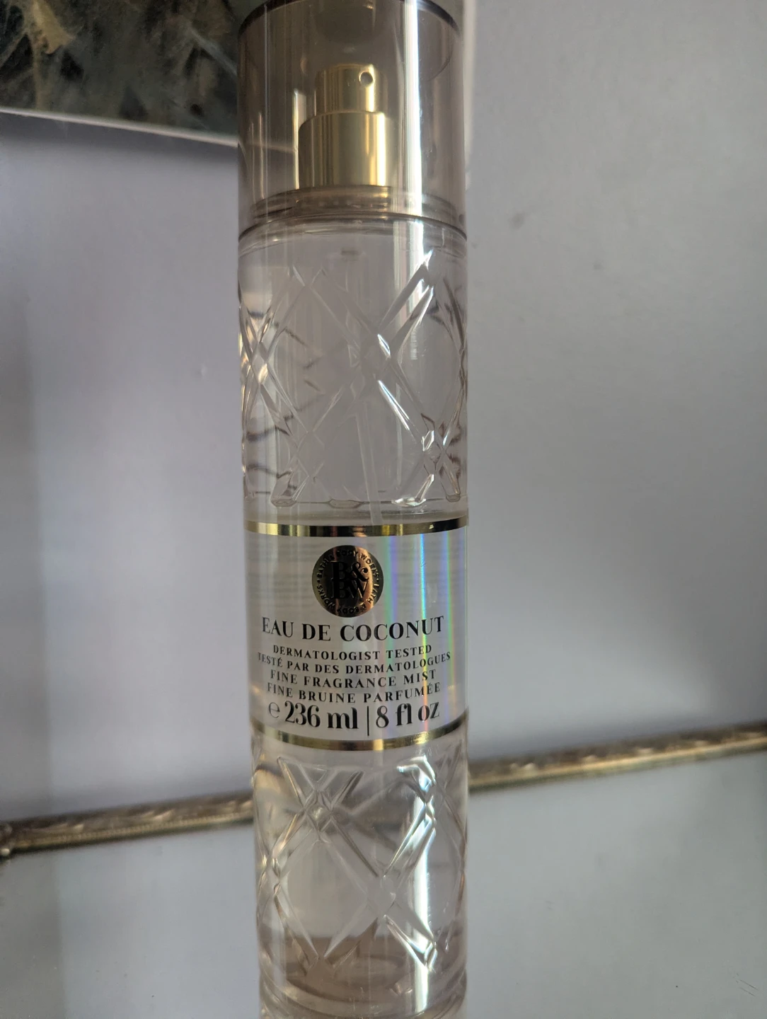 BBW eau de coconut perfume spray fragrance