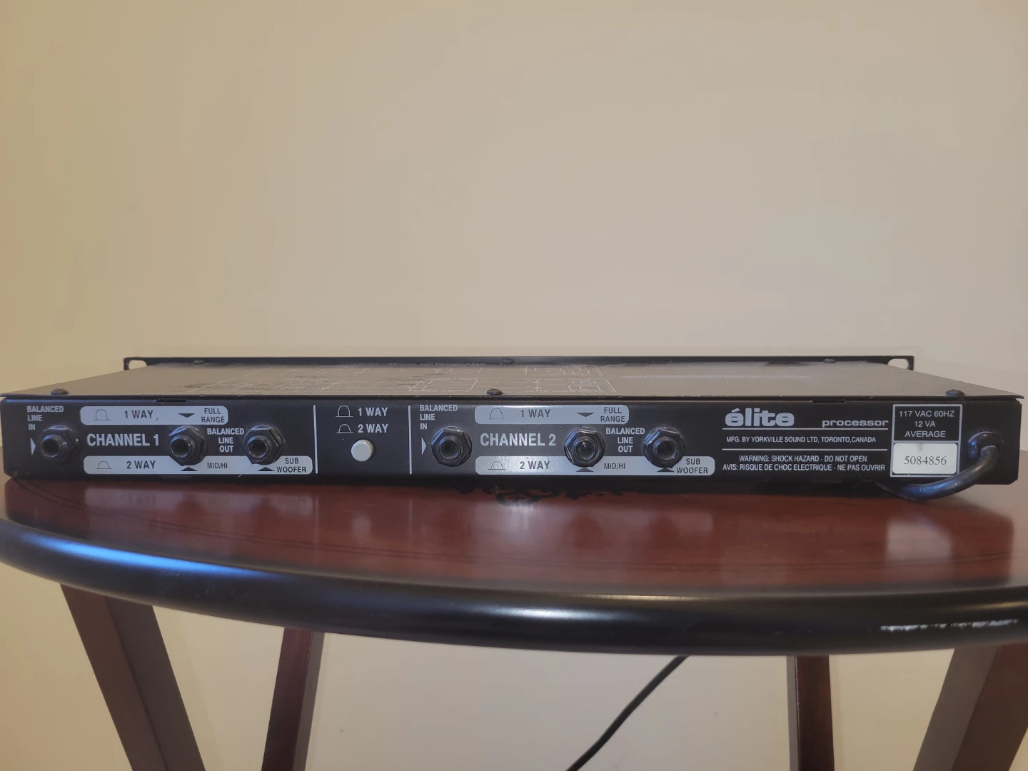 Elite P350/601EX Professional Balanced Sound Processing System - photo 2
