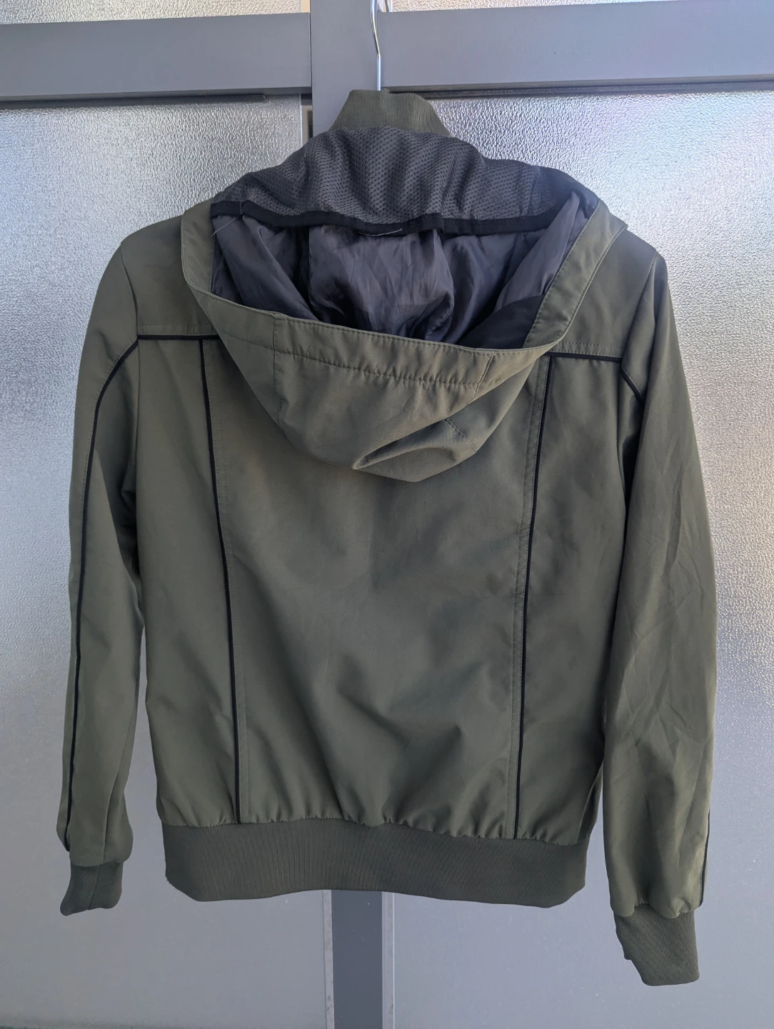 BAUBAX Women's Olive Green Bomber Jacket - photo 4