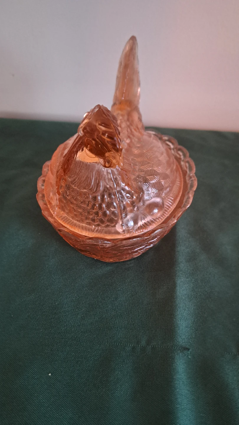 Vintage Nesting Hen Candy Dish - photo 2