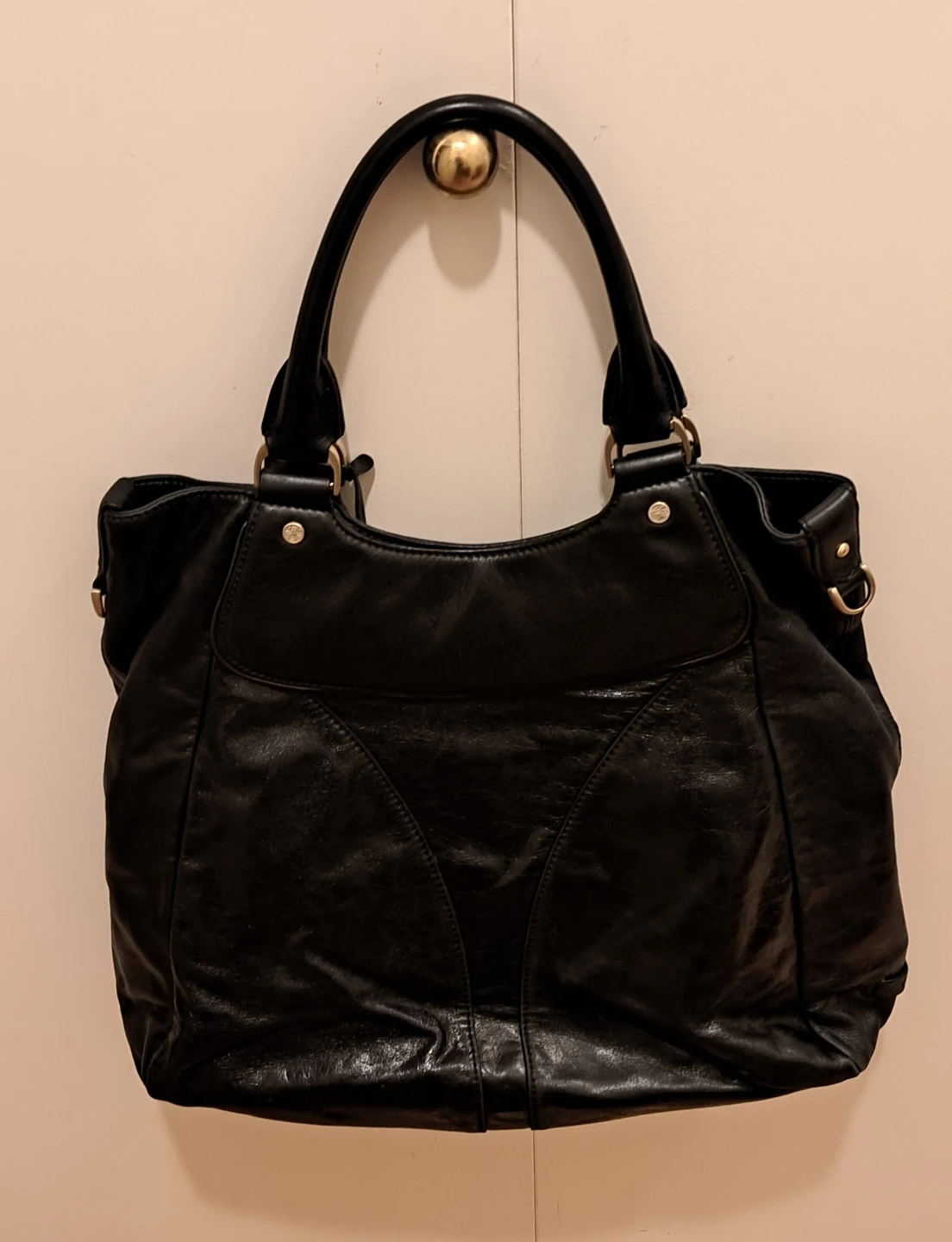 Cole Haan Black Leather Tote Bag - photo 2