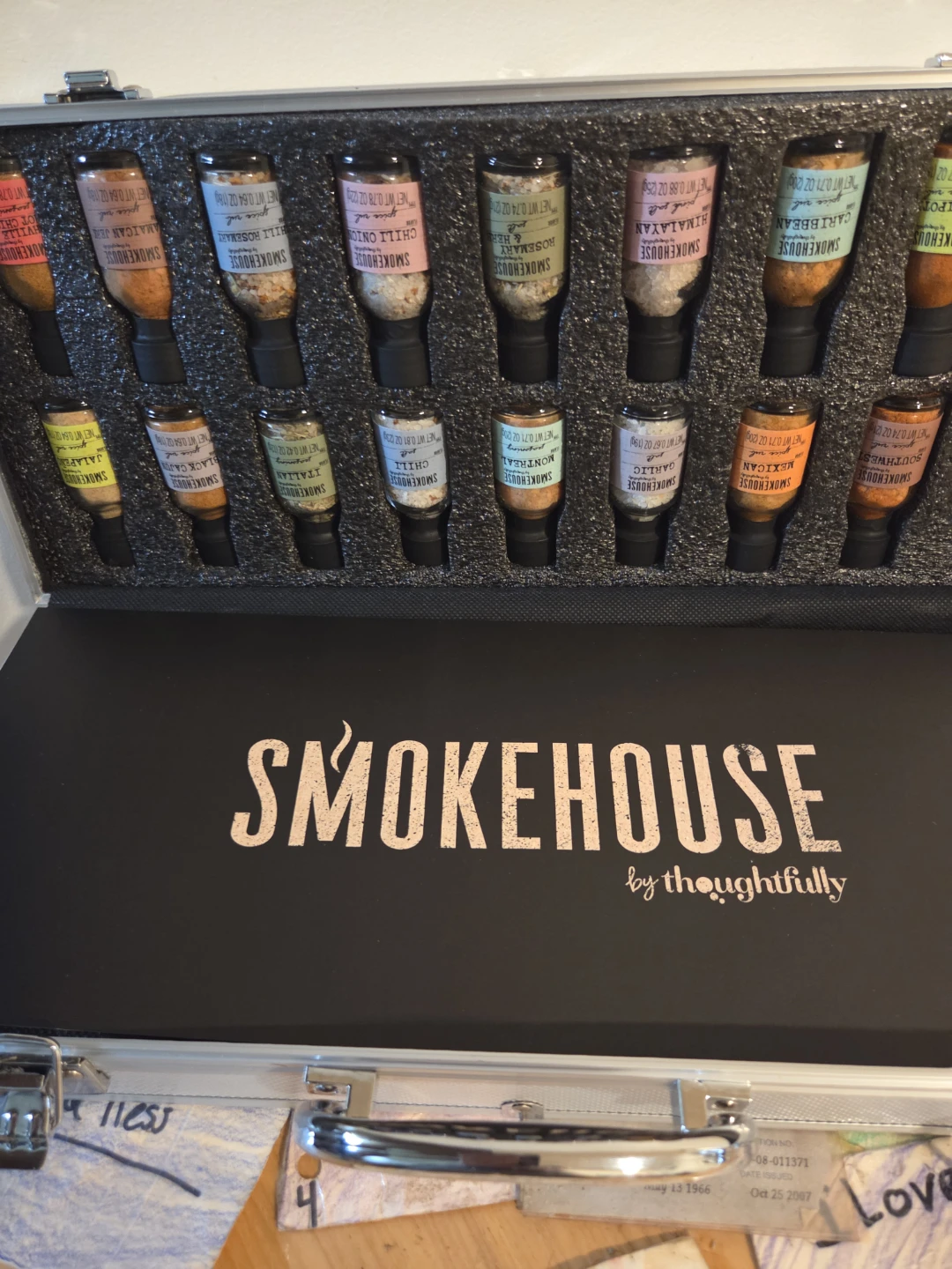 Smokehouse BBQ Grilling Case and Rubs Gift Set