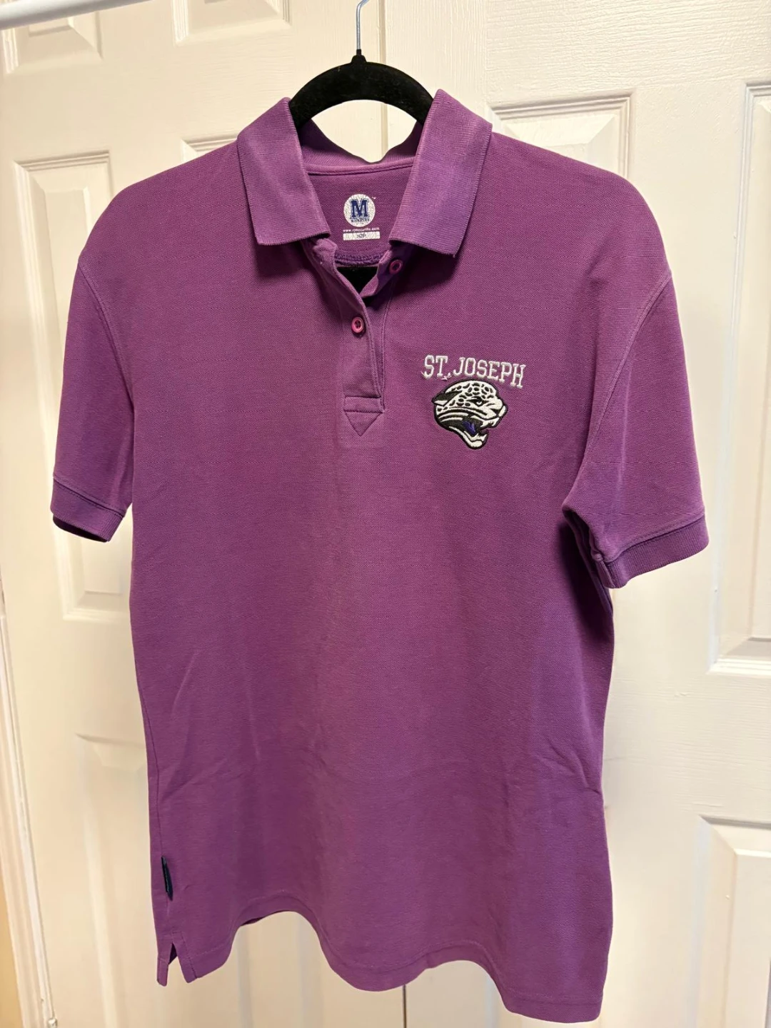 McCarthy St. Joseph's Purple Polo Shirt - Size M
