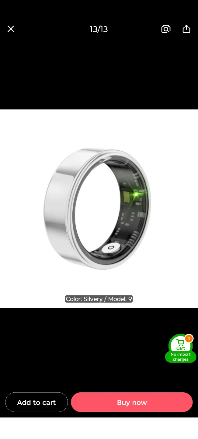 2026 SMART RING BRAND NEW SIZE 9