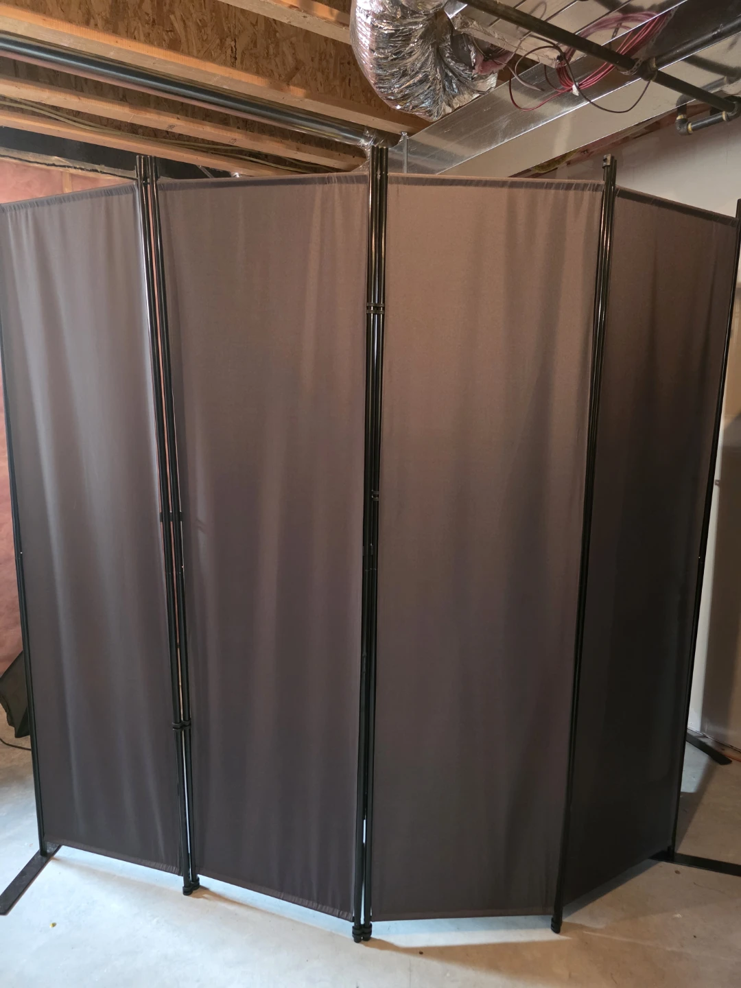 2 x 4-Panel Room Divider Screen