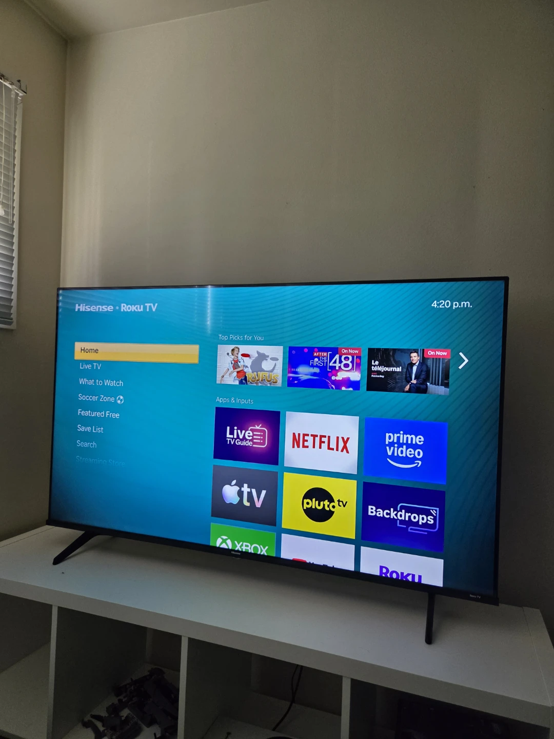 Hisense Roku 55" 4K TV