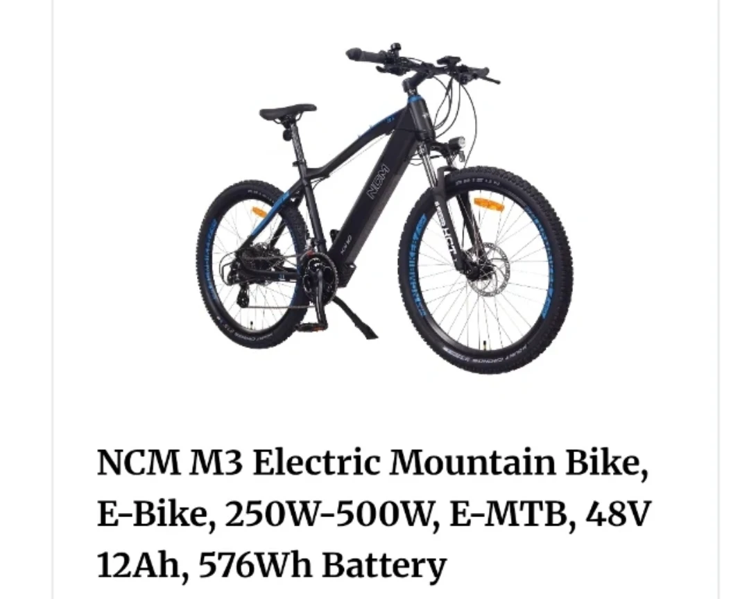 NCM E-bike (Large bike) - photo 3