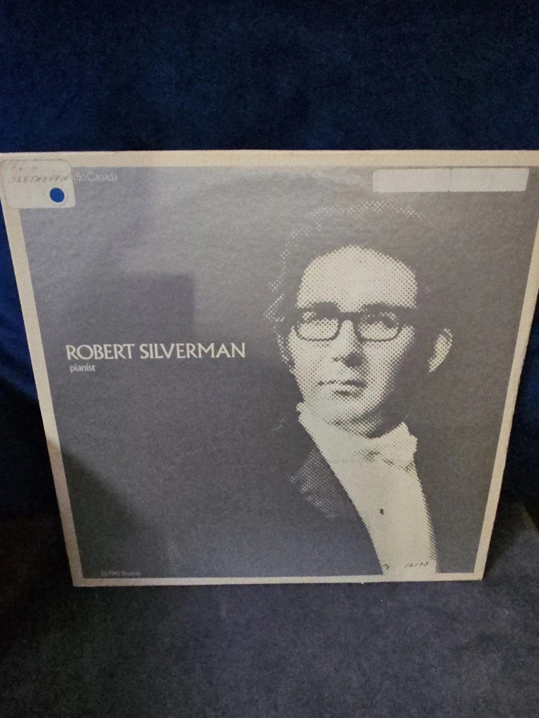 Robert Silverman CBC Transcription Piano Record SM-90