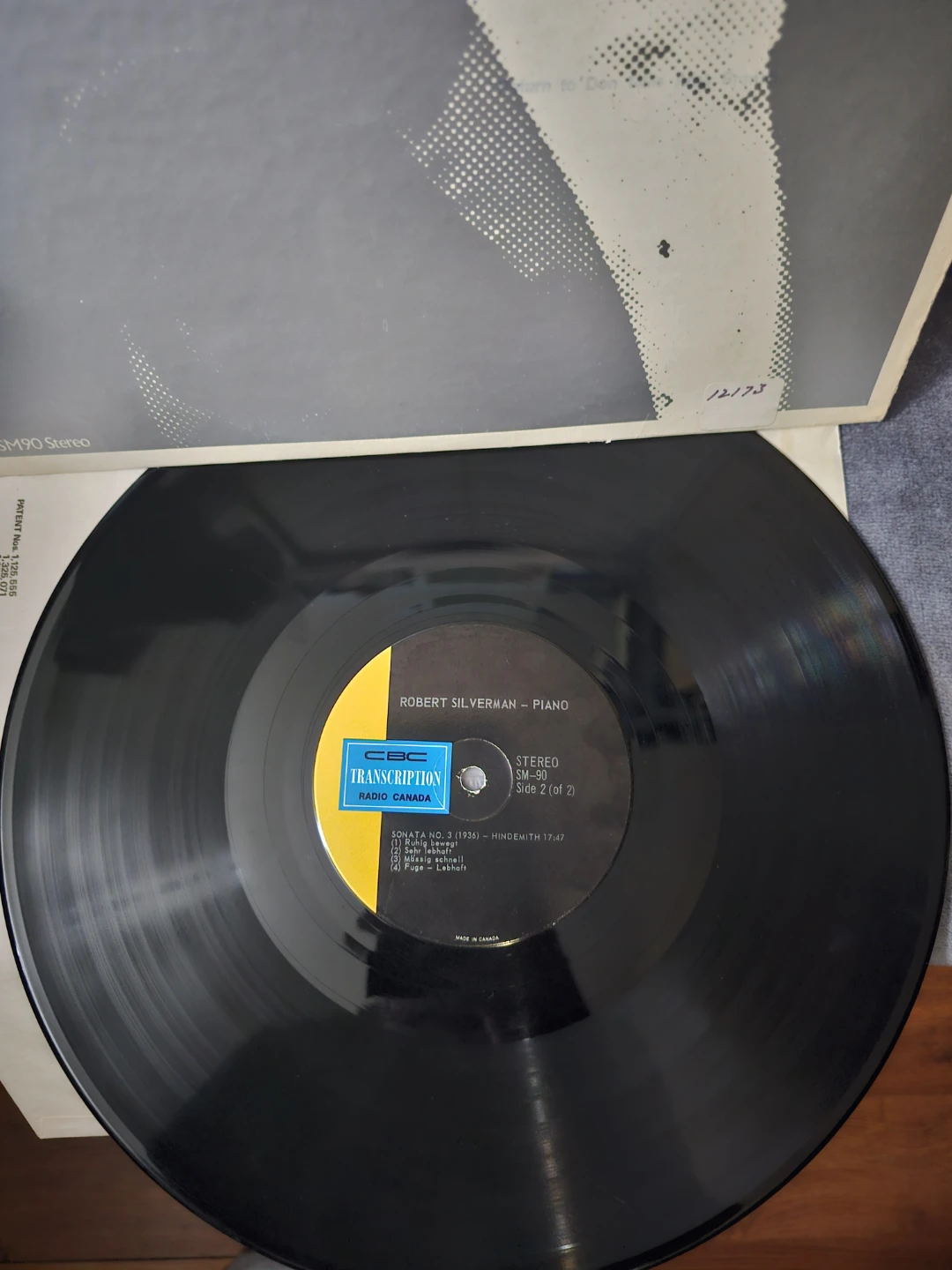 Robert Silverman CBC Transcription Piano Record SM-90 - photo 4