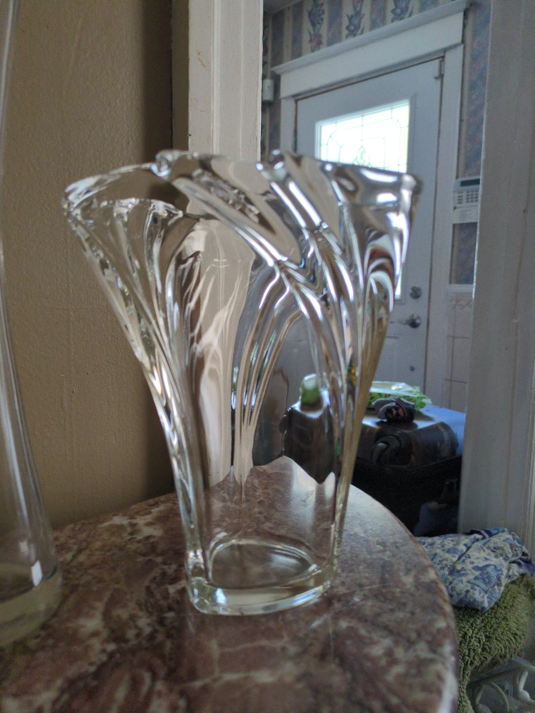 Set of 3 Crystal Vases - photo 3