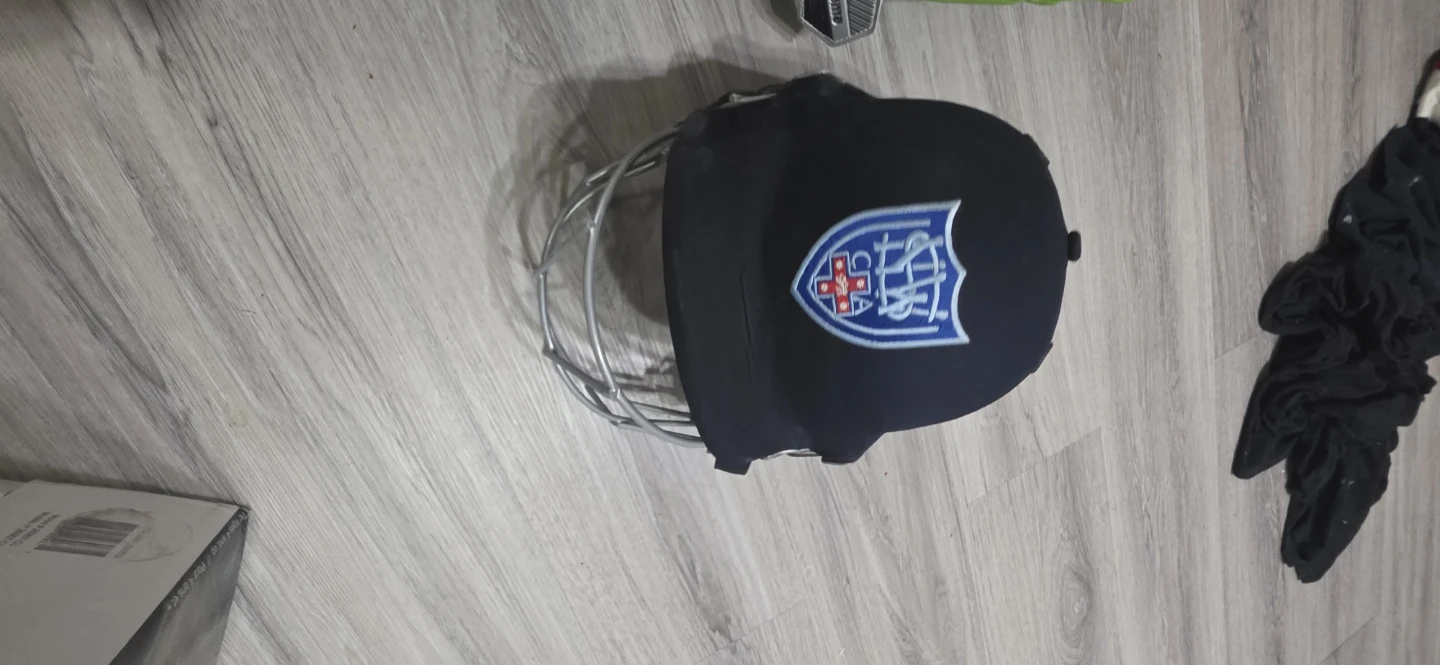 SG Cricket Pads and SHREY Helmet