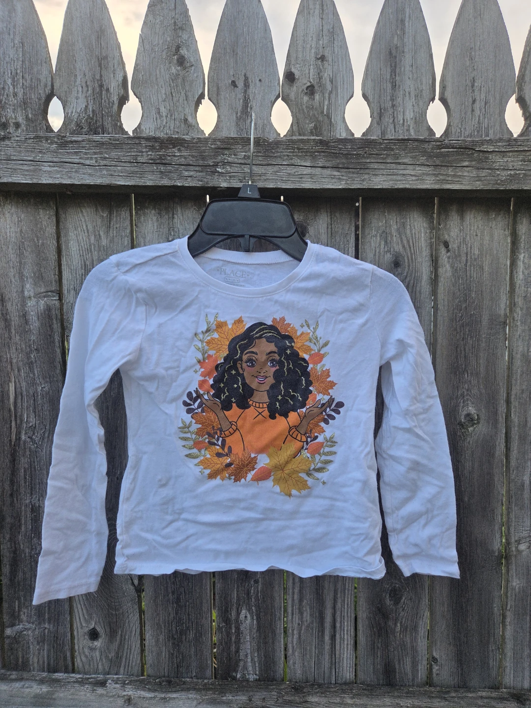 The Children's Place White Long Sleeve Graphic T-Shirt