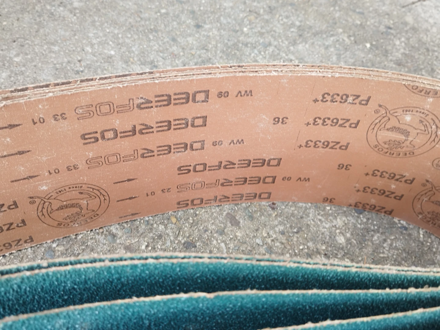 Deerfos Sanding Belts 48in - photo 3