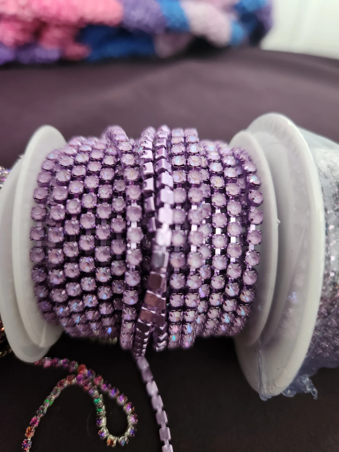 Rhinestone chains - photo 3
