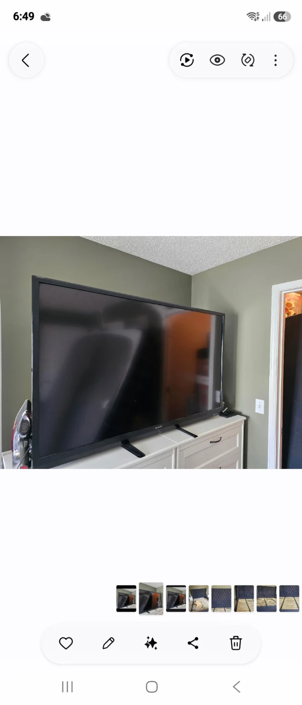 Sharp 60" TV