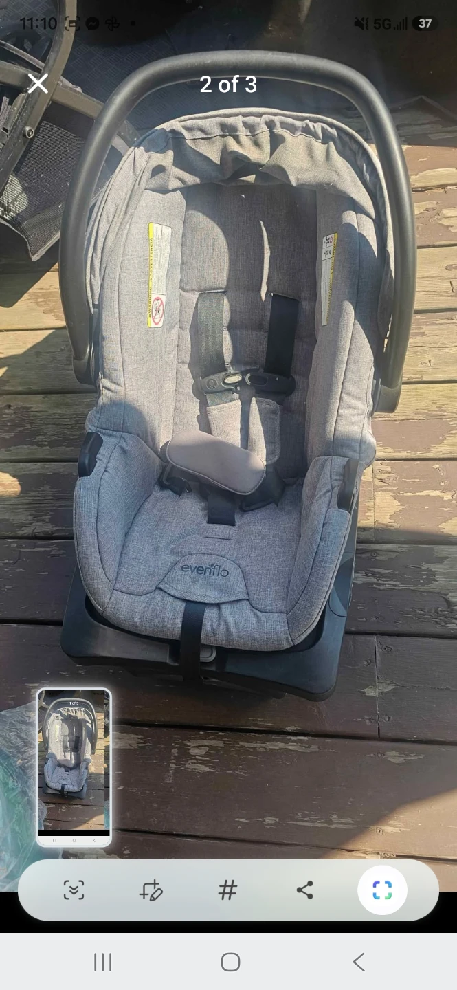 Baby stoller or car seat - photo 2