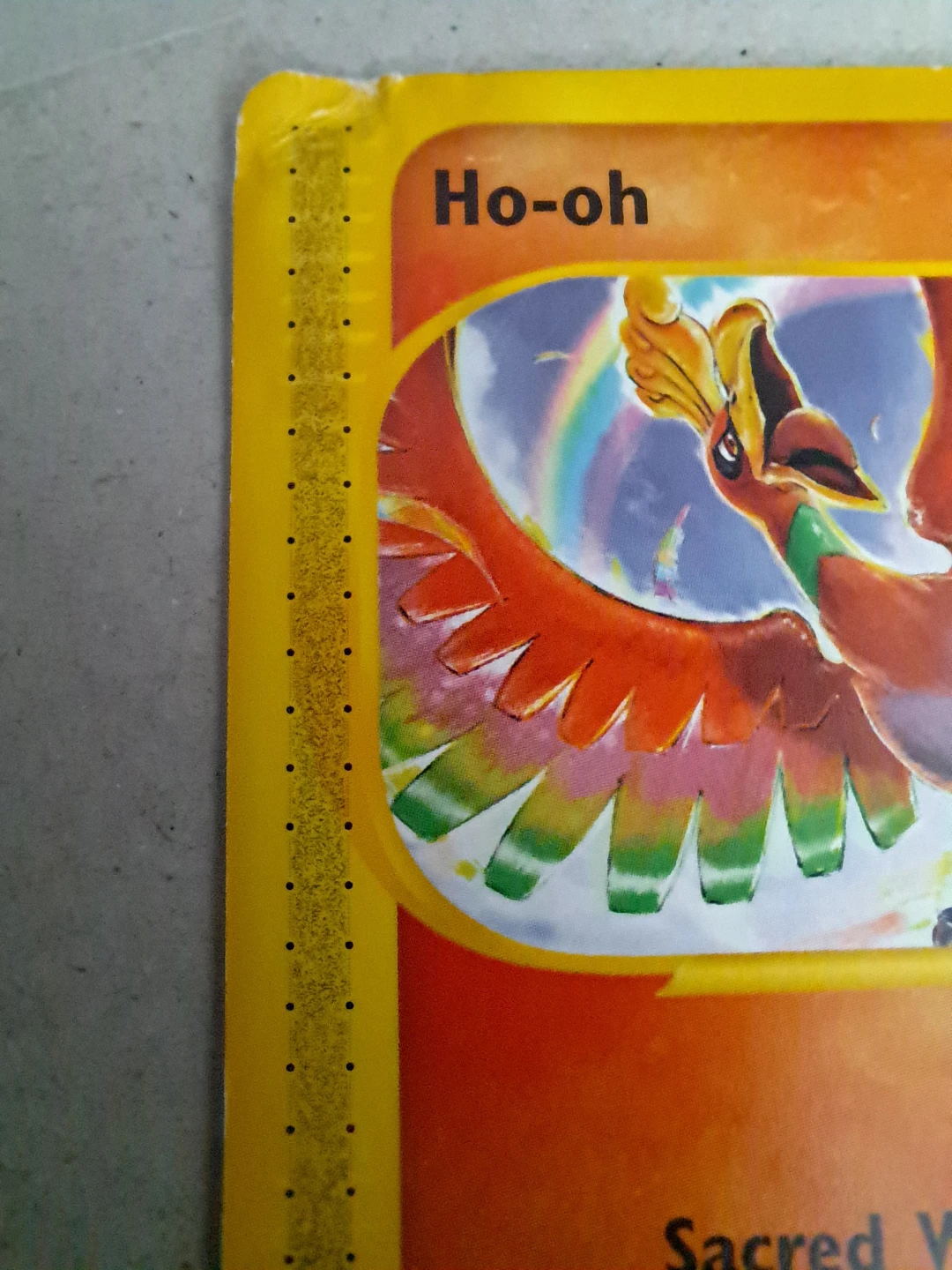 Ho-Oh 52 Pokemon Center NY Promo 2002 DMG - photo 5