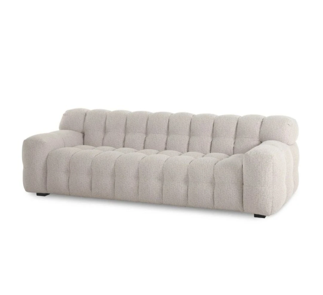 LH Home Contemporary Sofa - Natural Polyester - photo 3