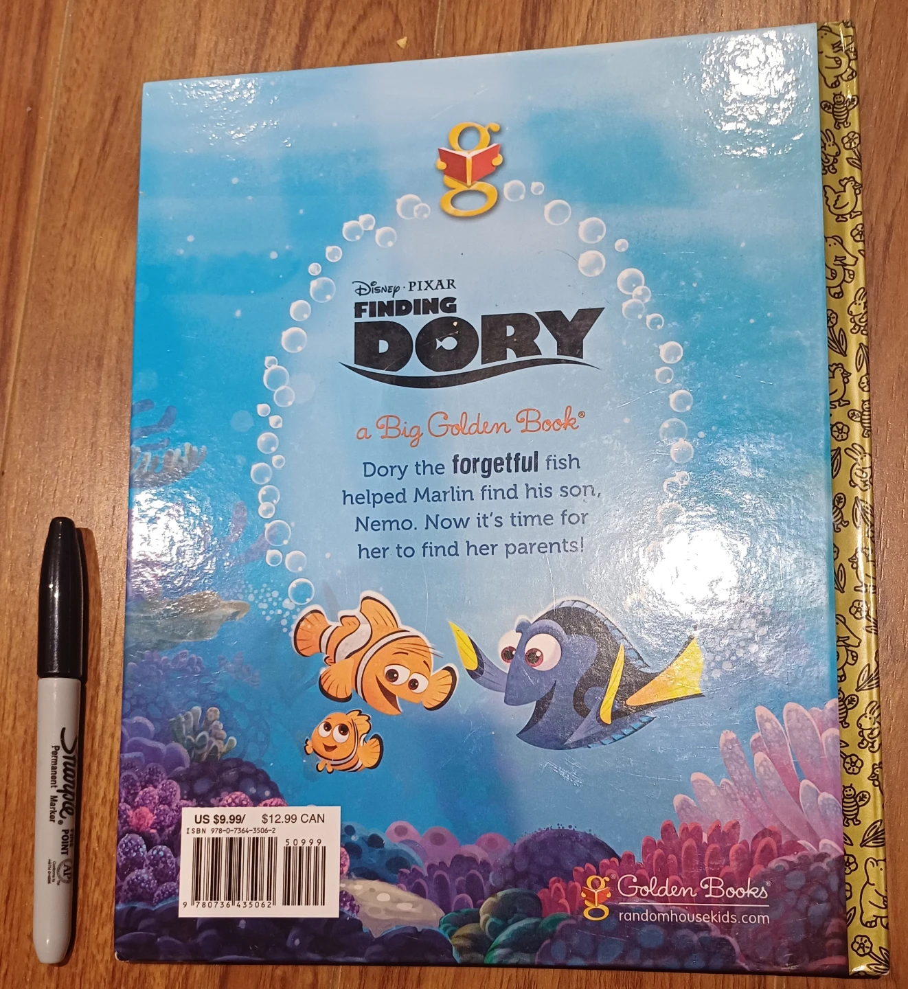 Disney Pixar: Finding Dory - A Big Golden Book - photo 2