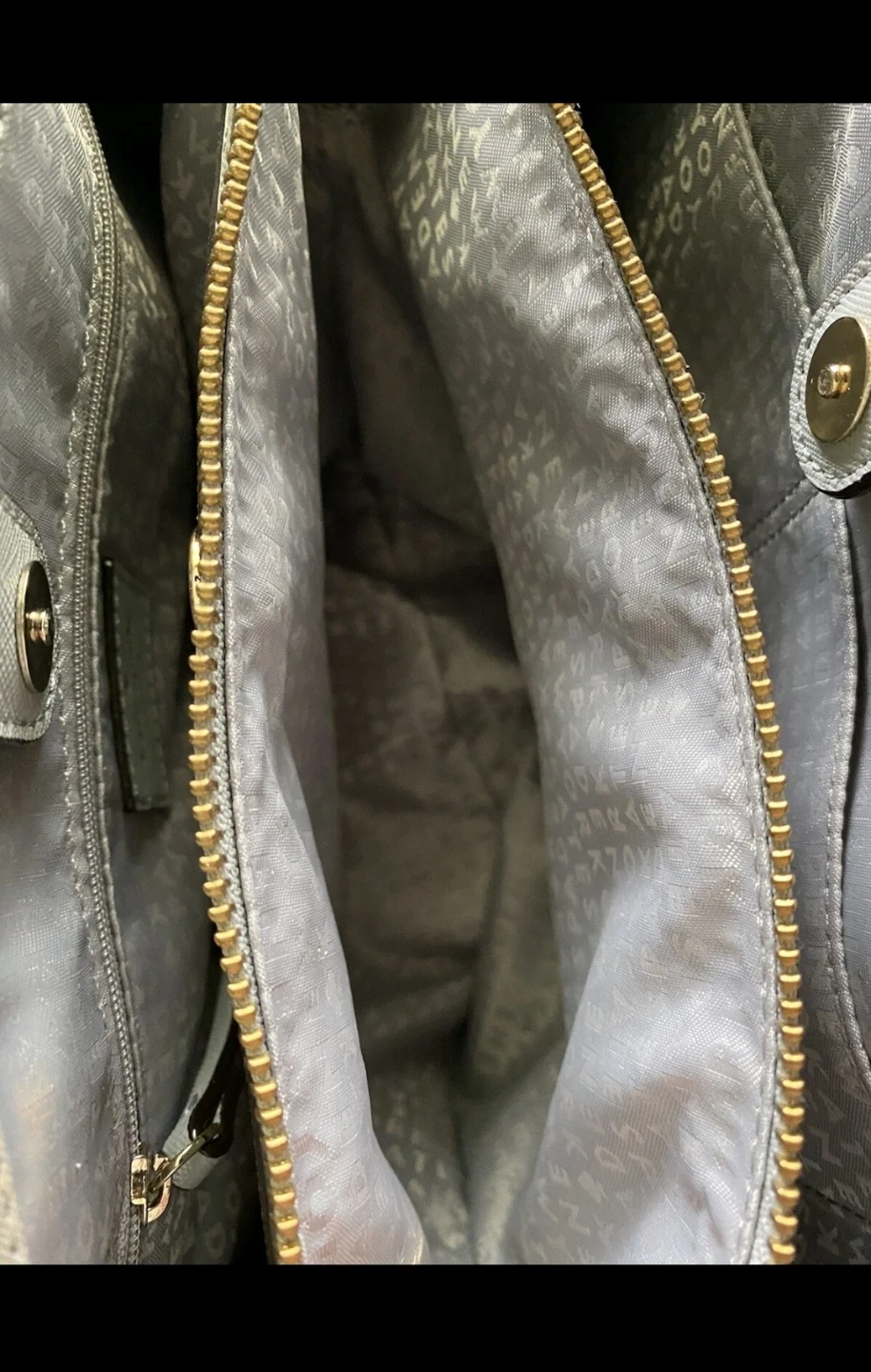 Kate Spade New York Grey Leather Satchel Purse - photo 5
