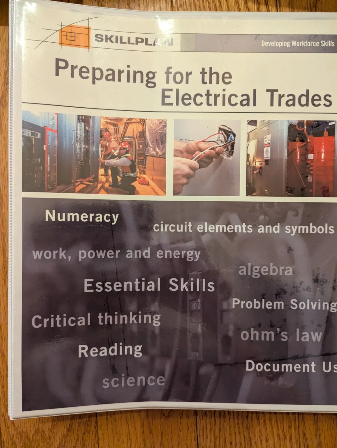 SkillPlan Preparing for the Electrical Trades Binder