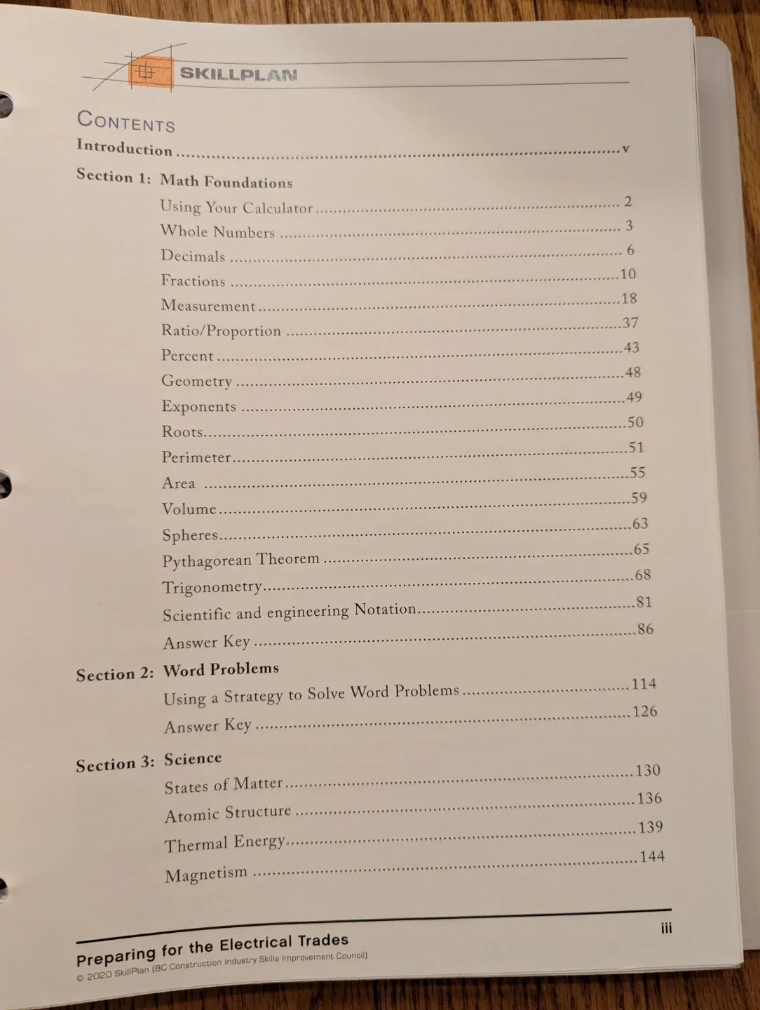 SkillPlan Preparing for the Electrical Trades Binder - photo 2