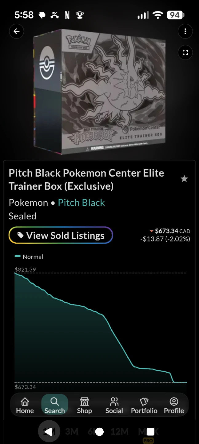 EARLY ACCESS: Pokemon Center Exclusive TCG Pitch Black ETB - photo 3