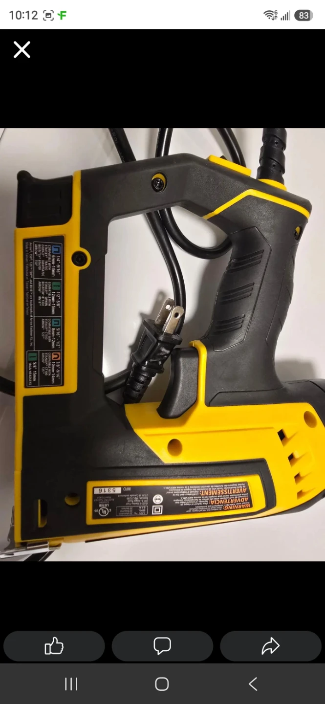 Stanley FatMax Multi-Tacker Electric Staple Gun - photo 2