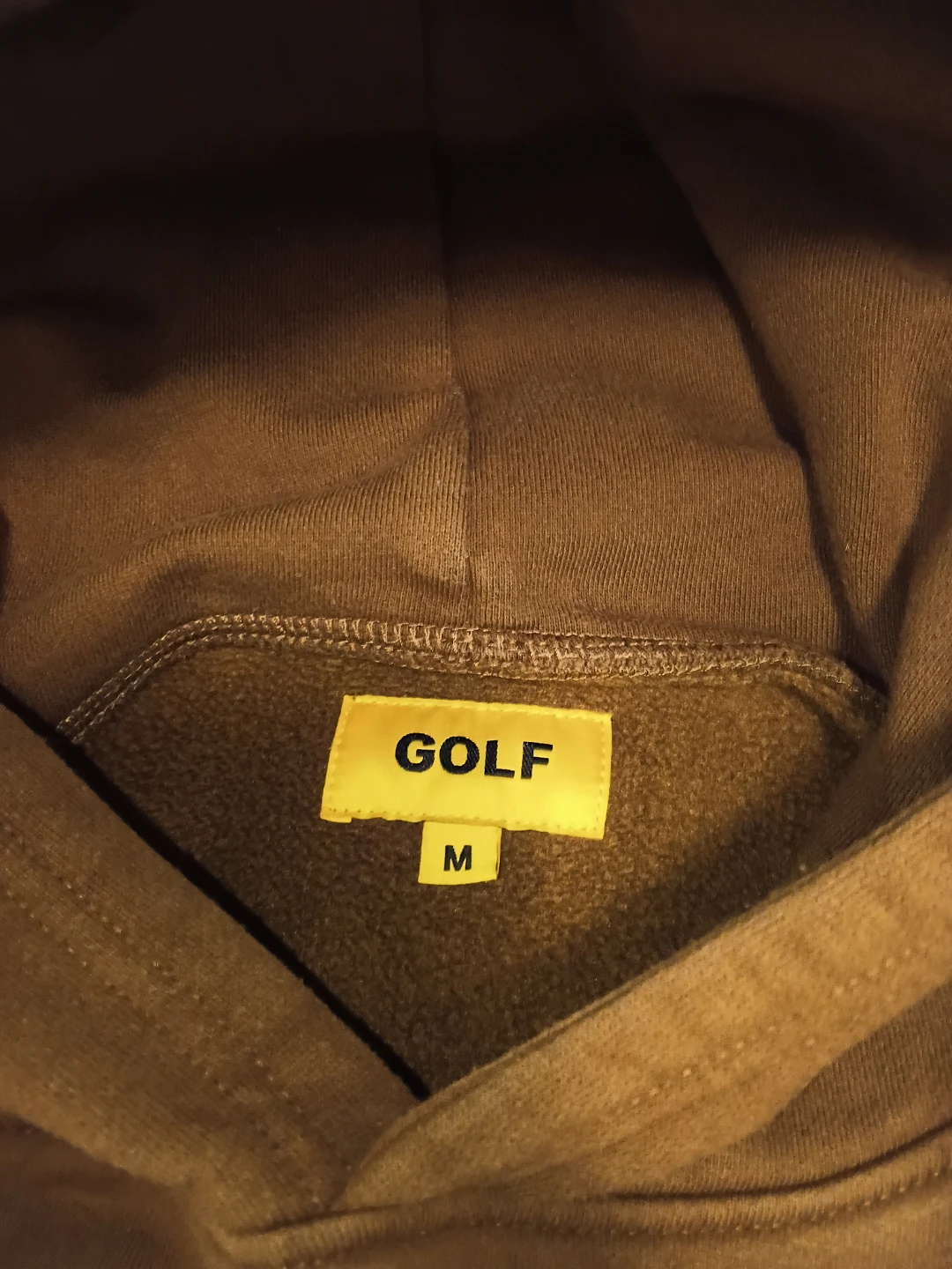 Tyler the creator GOLF WANG Brown Frog Hoodie Size M - photo 3